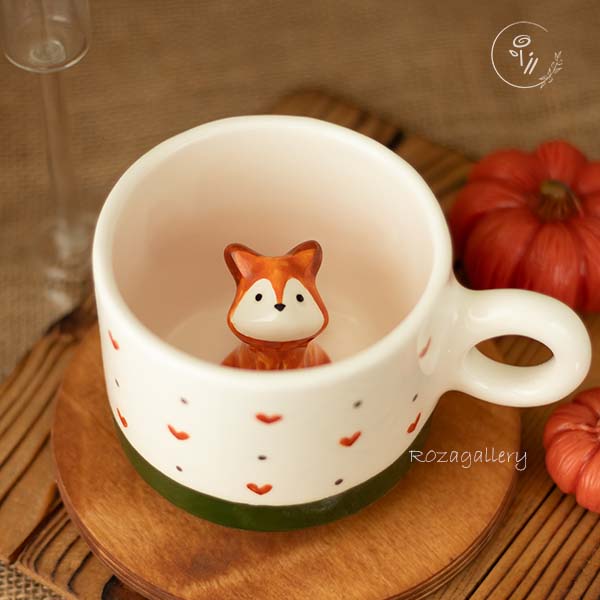ماگ سرامیکی روباه