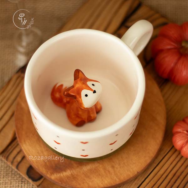 ماگ سرامیکی روباه