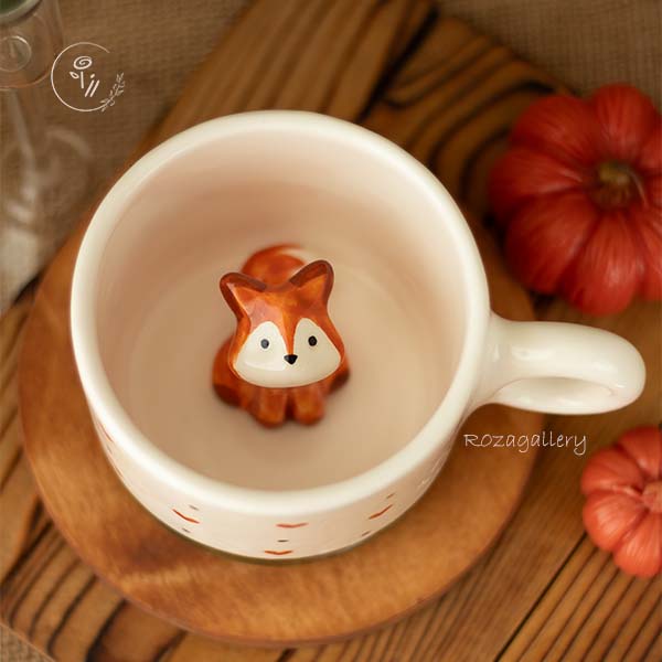 ماگ سرامیکی روباه